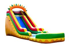 18' FT DINO water slide with pool